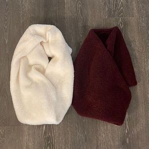 Set of 2 infinity scarves